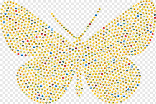 Смайлик бабочка