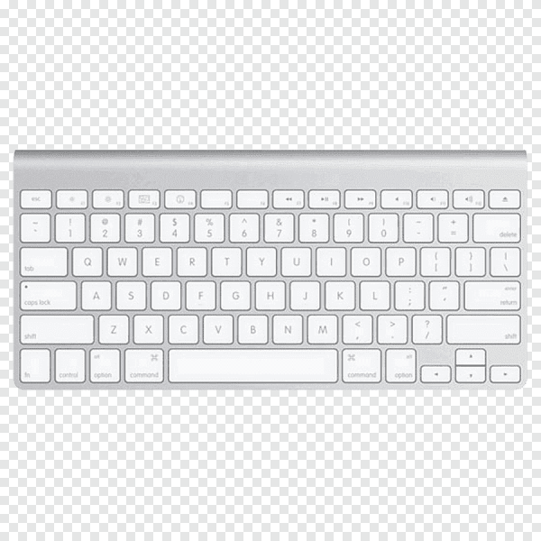 Клавиатура вид сверху