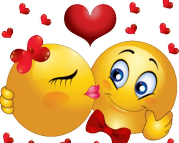 Смайл поцелуй