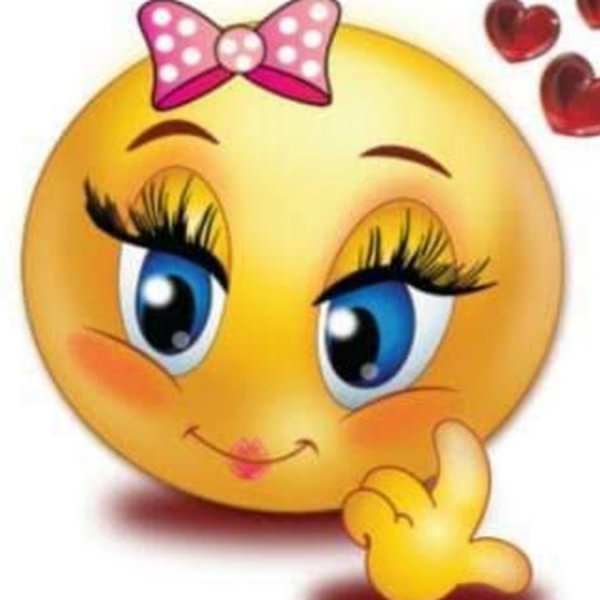 Смайлик девочка