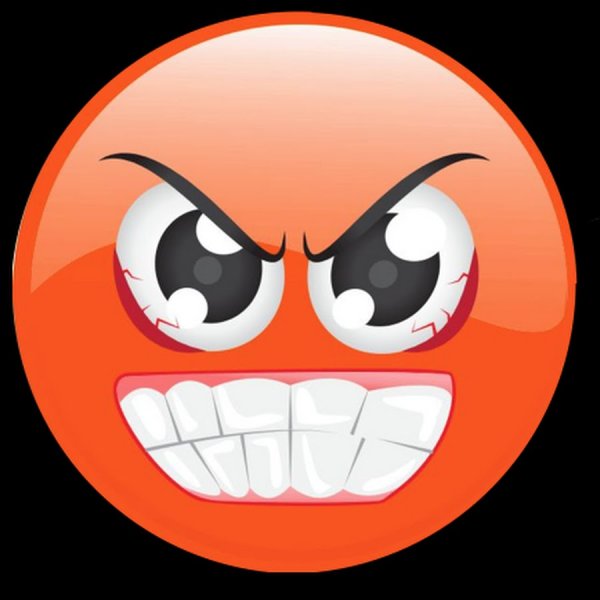 Недовольный смайлик