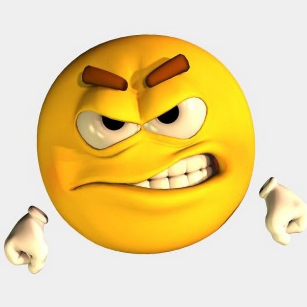 Злой и добрый смайлик