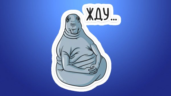 Стикеры Ждуна