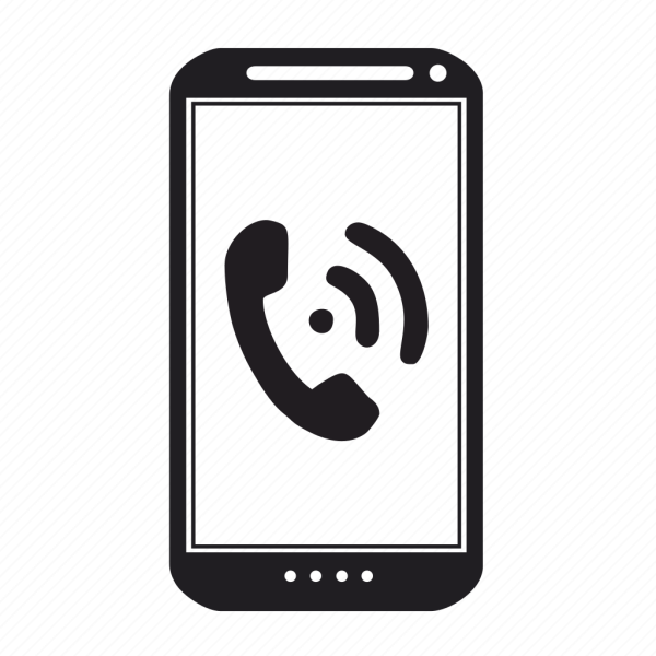 Пиктограмма мобильный телефон