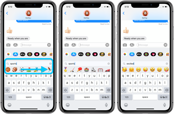 Обновлённые смайлы на айфоне
