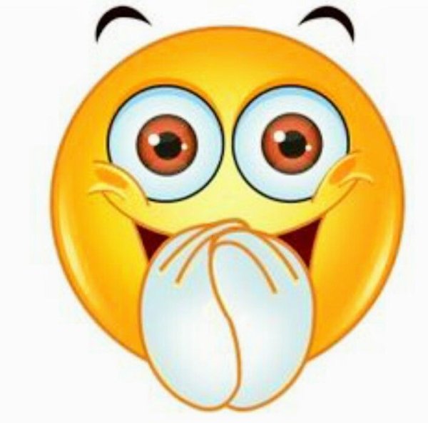 Удивленный смайлик