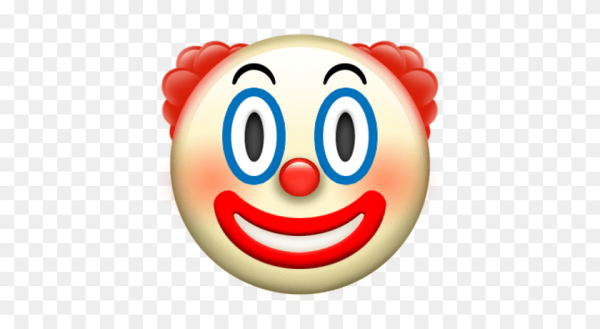 Клоун эмодзи