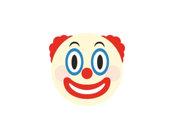 Клоун Emoji