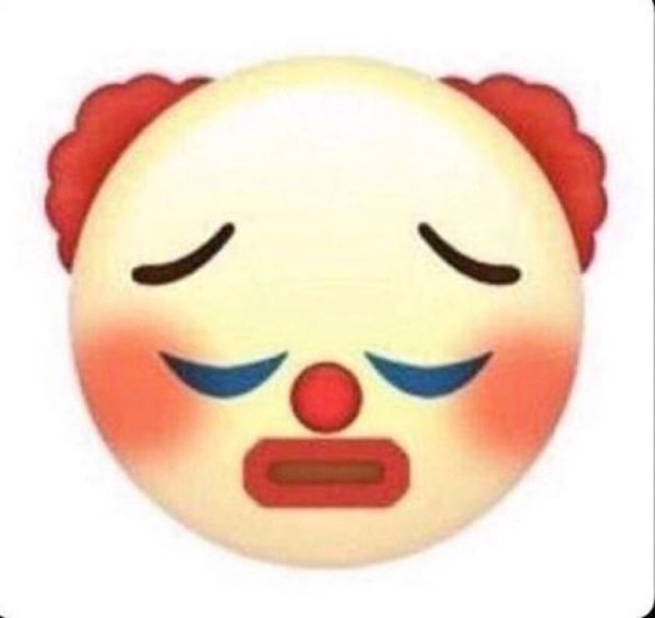 Рожица клоуна