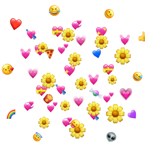 Эмодзи на прозрачном фоне