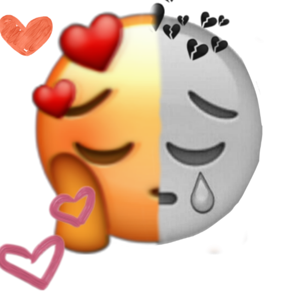 Смайлик с разбитым сердцем