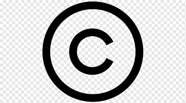 Знак копирайта вектор