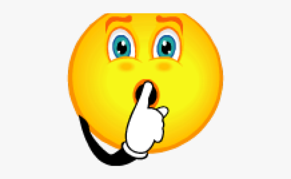 Смайлик тссс тихо