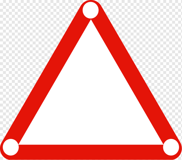 Красный треугольник знак