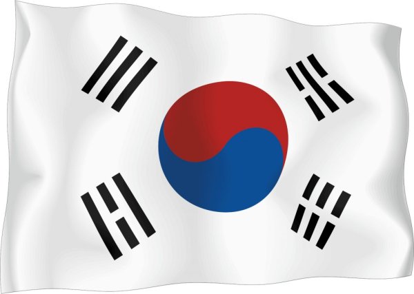 Государственный флаг Южной Кореи