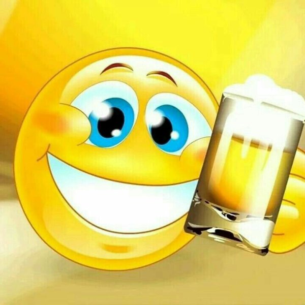 Смайлик Кружка пива