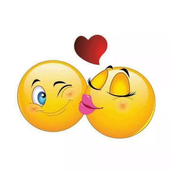 Смайлик сердце