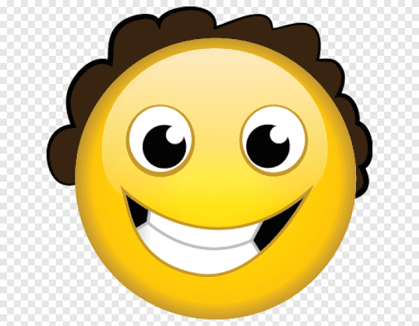 Смайлик с прической