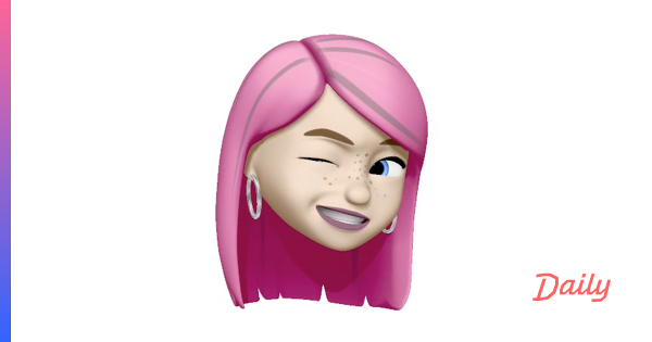 ЭМОДЖИ девочки с прической