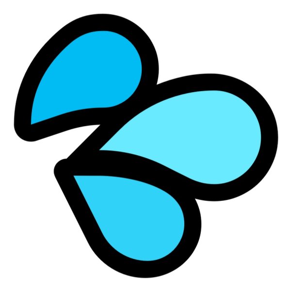 Капли пота без фона