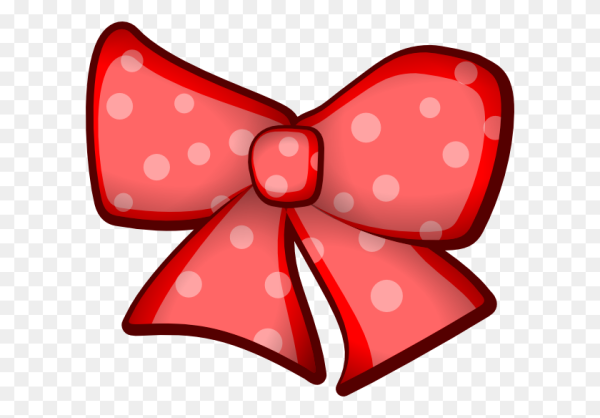 Бантик мультяшный