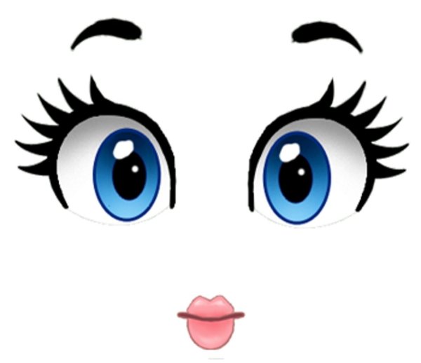 Глаза мультяшные