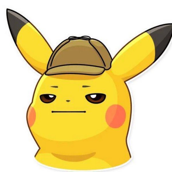 Стикеры Пикачу телеграм