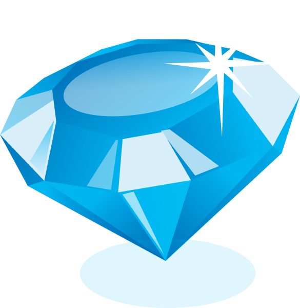 Бриллиант мультяшный
