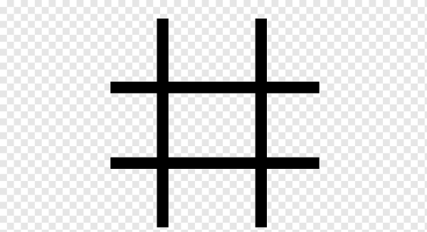 Решетка для крестиков ноликов