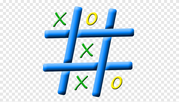 Крестики нолики логотип