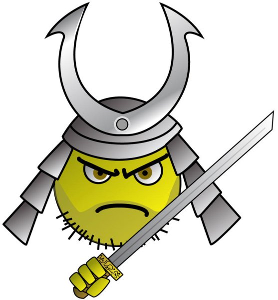 Смайлик Самурай