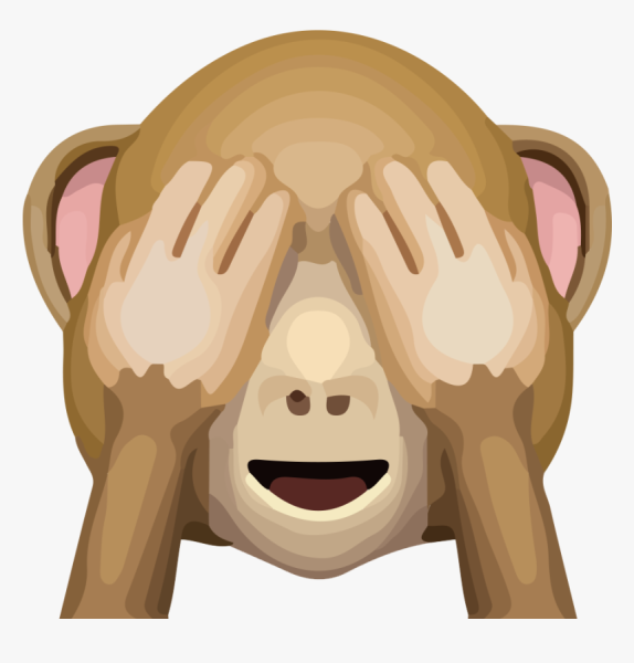 Смайлик обезьянка