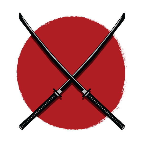 Значки с катаной