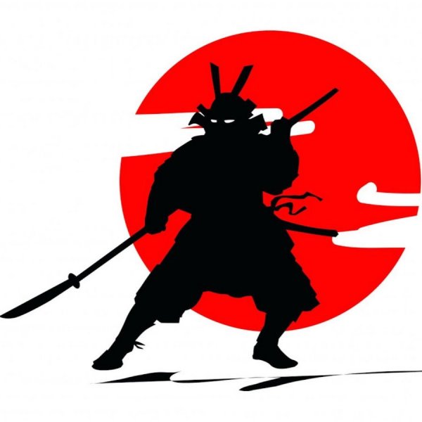 Япония Самурай вектор