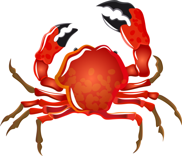 Краб векторный