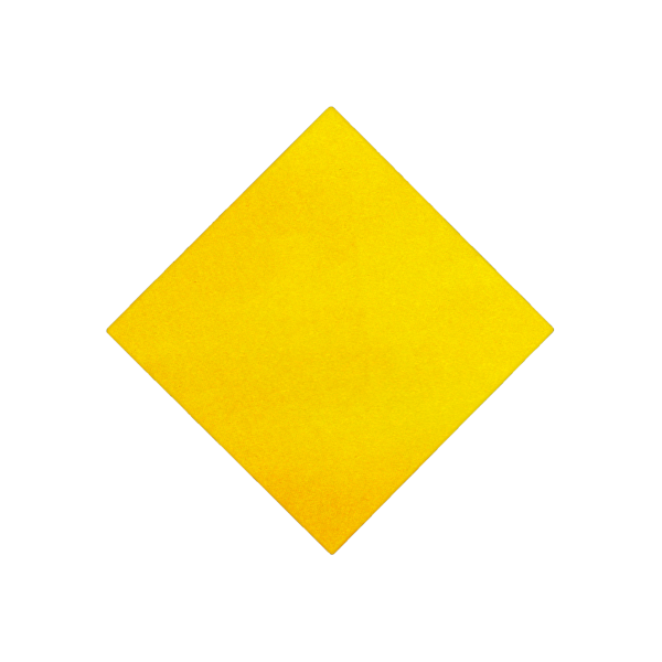 Желтый ромб