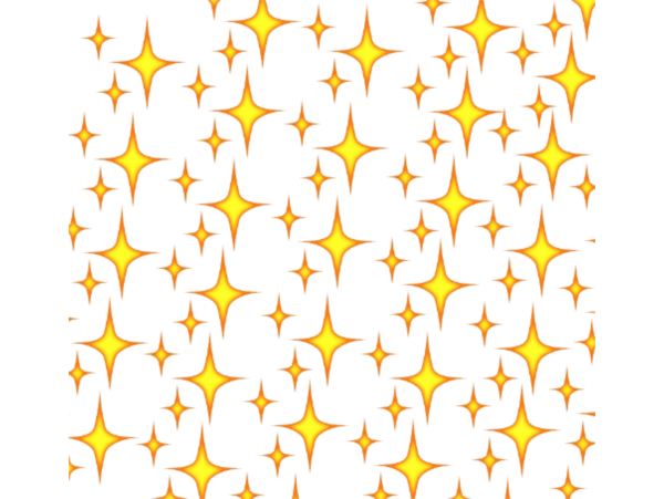 Желтые звездочки на белом фоне