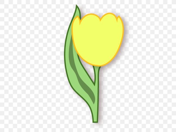ЭМОДЖИ тюльпан
