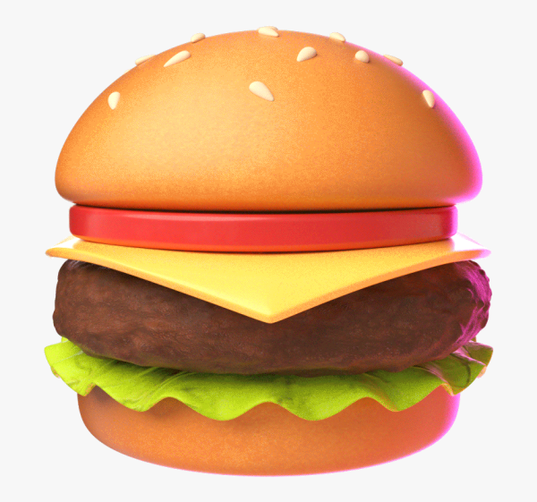 Смайл гамбургер