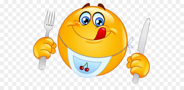 Смайлик облизывается