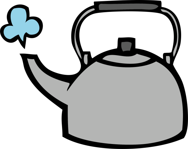 Чайник рисунок для детей карандашом