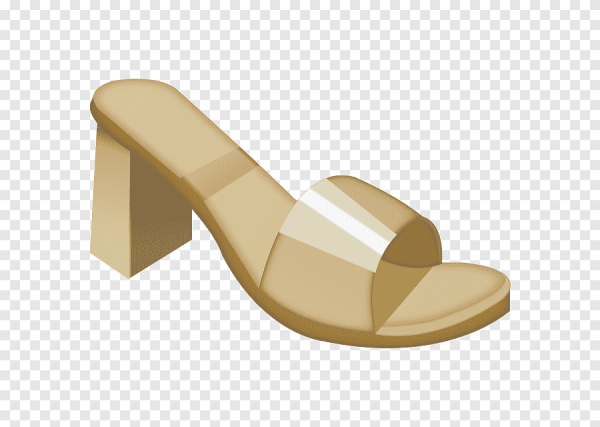 Туфли красные на прозрачном фоне