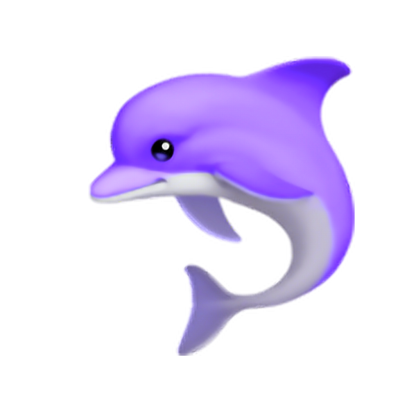 Дельфинчик ЭМОДЖИ