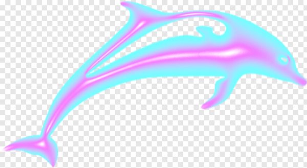 ЭМОДЖИ Дельфинчик на прозрачном фоне