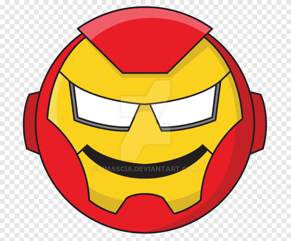 Смайлик Железный человек