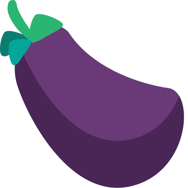 Смайл баклажан