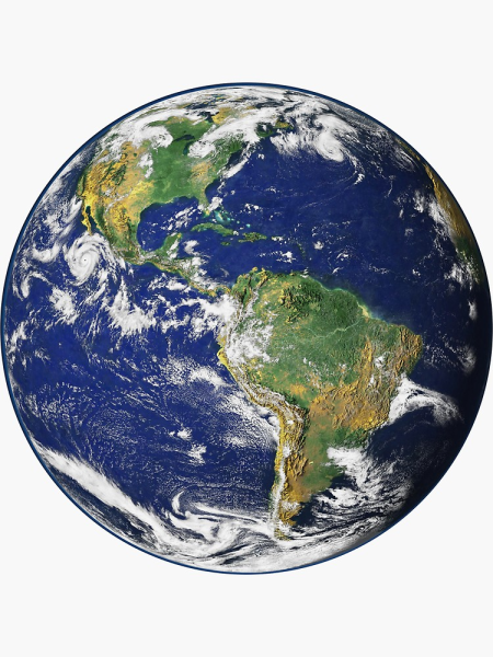 Земля стикер