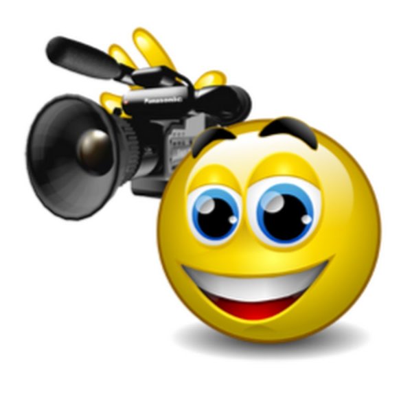 Смайлик хлопушка кино