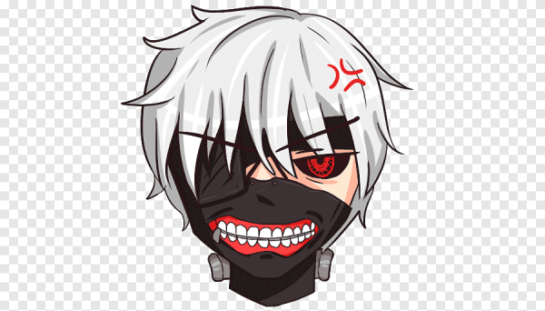 Канеки Кен в маске голова