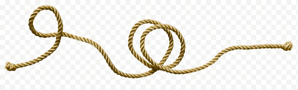 Верёвка на белом фоне